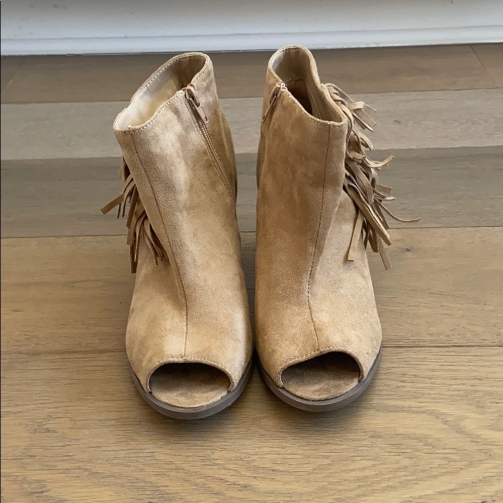 Open Toe booties